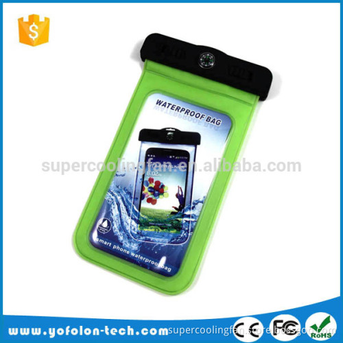 High quality cell phone pvc waterproof bag, PVC waterproof mobile case